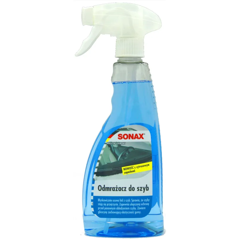 SONAX - skuteczny odmrażacz do szyb ZIMA 500ml SONAX - skuteczny odmrażacz do szyb ZIMA 500ml