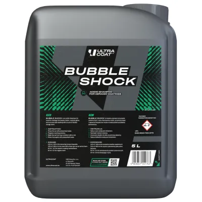 Ultracoat Bubble Shock - Szampon do powierzchni zabezpieczonych powłokami 5L