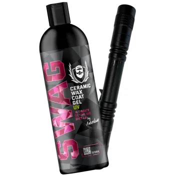 SWAG Ceramic Wax Coat Gel UV - Żelowa powłoka 500ml + Latarka UV
