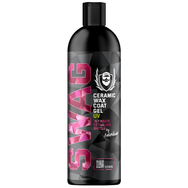 SWAG Ceramic Wax Coat Gel UV - Żelowa powłoka 500ml + Latarka UV SWAG Ceramic Wax Coat Gel UV - Żelowa powłoka 500ml + Latarka UV