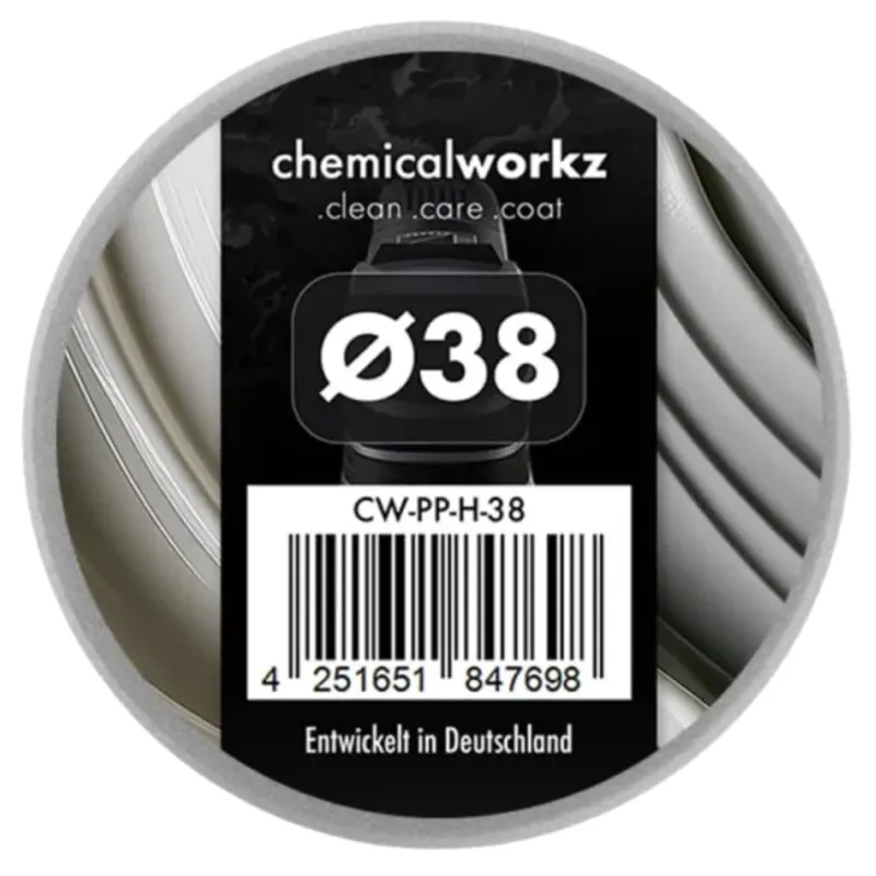 chemicalworkz Heavy Cutting Performance Pad - Pad polerski 38mm Grey chemicalworkz Heavy Cutting Performance Pad - Pad polerski 38mm Grey