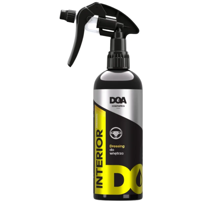 DOA Interior Dressing – profesjonalna pielęgnacja i ochrona plastików we wnętrzu auta 500ml DOA Interior Dressing – profesjonalna pielęgnacja i ochrona plastików we wnętrzu auta 500ml