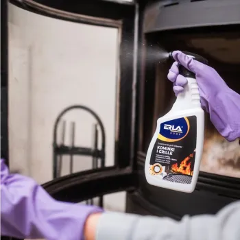 Erla Home Kominki i Grille - Rozpuszcza sadzę, przypalenia i nalot 750ml