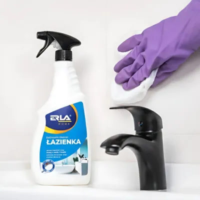 Erla Home Łazienka - Usuwa osady z mydła, wody i kamień 750ml Erla Home Łazienka - Usuwa osady z mydła, wody i kamień 750ml