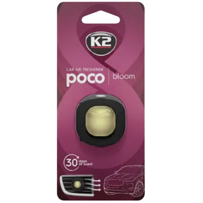 K2 Poco Bloom - samochodowy odświeżacz powietrza do kratki nawiewu K2 Poco Bloom - samochodowy odświeżacz powietrza do kratki nawiewu