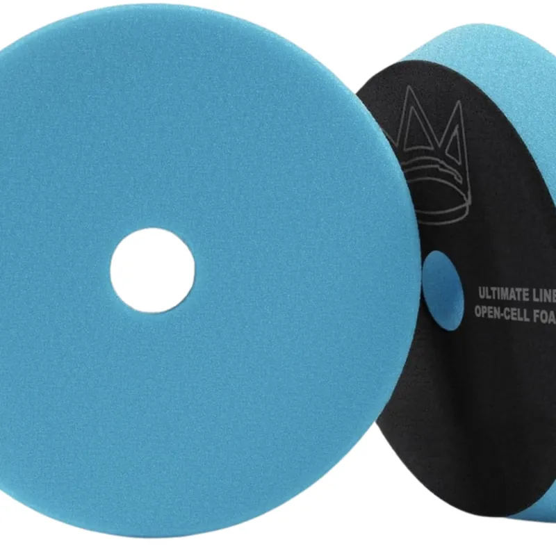 Royal U-UNI Finish (blue/open cell) 150mm - Profesjonalna pianka polerska do wykończenia lakieru