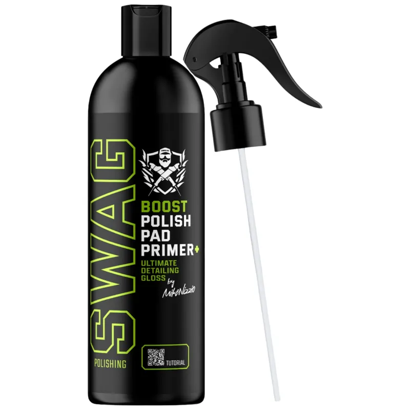 SWAG Boost Polish Pad Primer+ 500ml – profesjonalny środek do padów polerskich SWAG Boost Polish Pad Primer+ 500ml – profesjonalny środek do padów polerskich