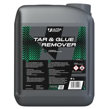 Ultracoat Tar & Glue Remover – Produkt do usuwania smoły i kleju z lakieru 5L Ultracoat Tar & Glue Remover – Produkt do usuwania smoły i kleju z lakieru 5L
