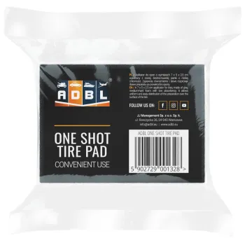 ADBL One Shot Tire Pad piankowy aplikator do dressingu do opon 7x5x2,5 cm ADBL One Shot Tire Pad piankowy aplikator do dressingu do opon 7x5x2,5 cm