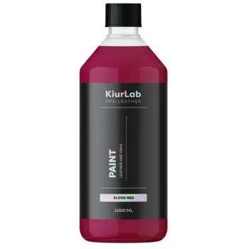 KiurLab Pro Leather And Vinyl Paint Blood-Red - Zaawansowana farba do renowacji skóry i winylu 1L KiurLab Pro Leather And Vinyl Paint Blood-Red - Zaawansowana farba do renowacji skóry i winylu 1L
