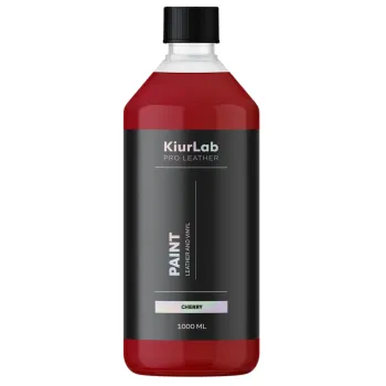KiurLab Pro Leather And Vinyl Paint Cherry - Zaawansowana farba do renowacji skóry i winylu 1L KiurLab Pro Leather And Vinyl Paint Cherry - Zaawansowana farba do renowacji skóry i winylu 1L
