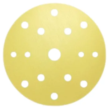 KOVAX Yellow Film tar. rzep o152mm 15 otw. 800 - Profesjonalny krążek na folii do matowania i usuwania struktury lakieru KOVAX Yellow Film tar. rzep o152mm 15 otw. 800 - Profesjonalny krążek na folii do matowania i usuwania struktury lakieru