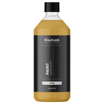 KiurLab Pro Leather And Vinyl Paint Ochre - Zaawansowana farba do renowacji skóry i winylu 1L KiurLab Pro Leather And Vinyl Paint Ochre - Zaawansowana farba do renowacji skóry i winylu 1L