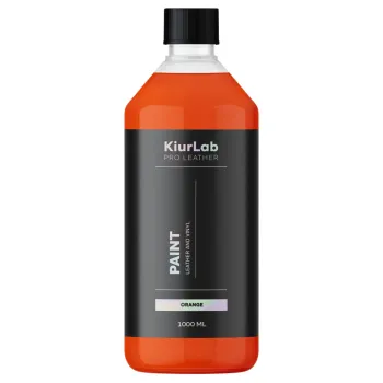 KiurLab Pro Leather And Vinyl Paint Orange - Zaawansowana farba do renowacji skóry i winylu 1L KiurLab Pro Leather And Vinyl Paint Orange - Zaawansowana farba do renowacji skóry i winylu 1L