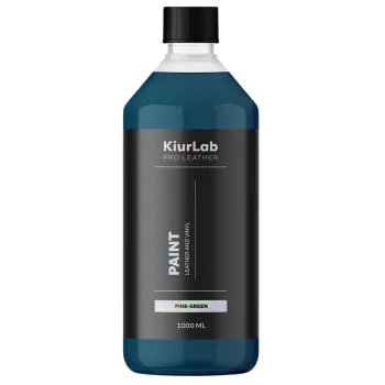 KiurLab Pro Leather And Vinyl Paint Pine-Green - Zaawansowana farba do renowacji skóry i winylu 1L KiurLab Pro Leather And Vinyl Paint Pine-Green - Zaawansowana farba do renowacji skóry i winylu 1L