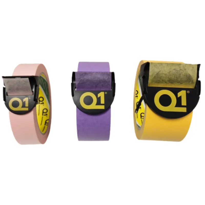 Q1 Tape Cutter 3-Pack – Zestaw 3 ucinaczy do taśm maskujących
