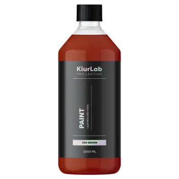 KiurLab Pro Leather And Vinyl Paint Red-Brown - Zaawansowana farba do renowacji skóry i winylu 1L KiurLab Pro Leather And Vinyl Paint Red-Brown - Zaawansowana farba do renowacji skóry i winylu 1L