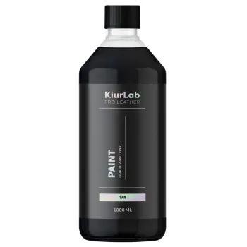KiurLab Pro Leather And Vinyl Paint Tar - Zaawansowana farba do renowacji skóry i winylu 1L KiurLab Pro Leather And Vinyl Paint Tar - Zaawansowana farba do renowacji skóry i winylu 1L