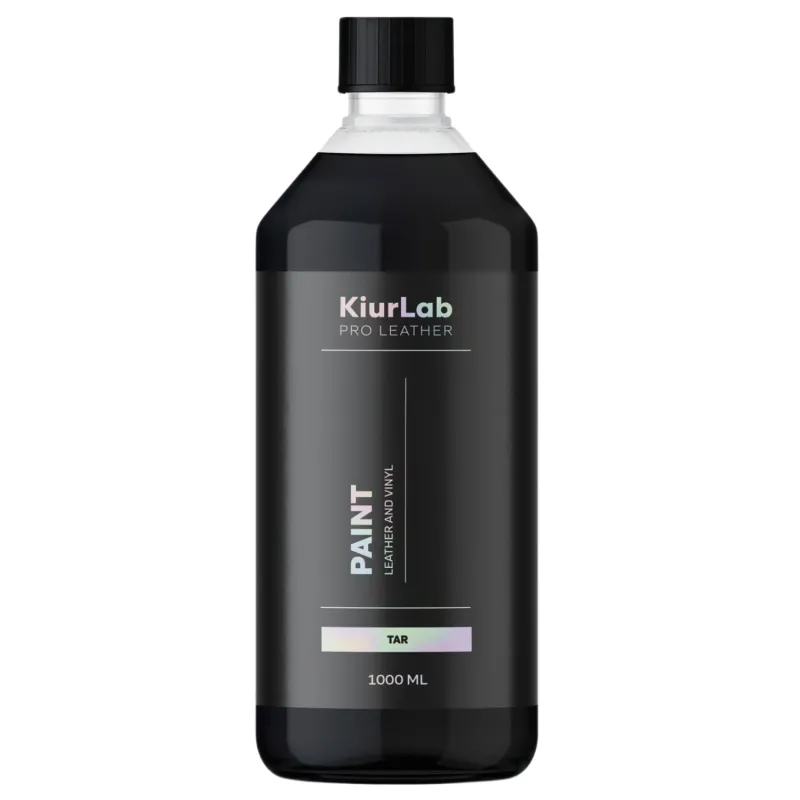 KiurLab Pro Leather And Vinyl Paint Tar - Zaawansowana farba do renowacji skóry i winylu 1L KiurLab Pro Leather And Vinyl Paint Tar - Zaawansowana farba do renowacji skóry i winylu 1L