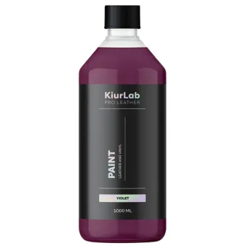 KiurLab Pro Leather And Vinyl Paint Violet - Zaawansowana farba do renowacji skóry i winylu 1L KiurLab Pro Leather And Vinyl Paint Violet - Zaawansowana farba do renowacji skóry i winylu 1L