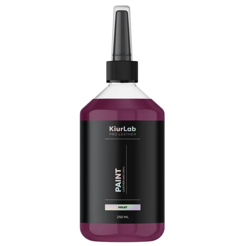 KiurLab Pro Leather And Vinyl Paint Violet - Zaawansowana farba do renowacji skóry i winylu 250ml KiurLab Pro Leather And Vinyl Paint Violet - Zaawansowana farba do renowacji skóry i winylu 250ml