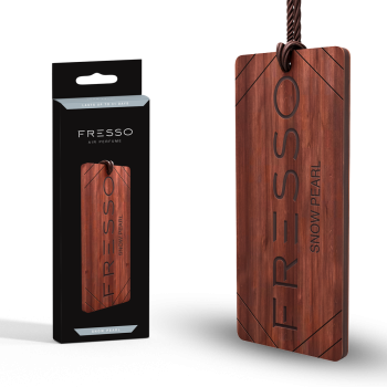 Fresso Snow Pearl – drewniana zawieszka zapachowa Fresso Snow Pearl – drewniana zawieszka zapachowa
