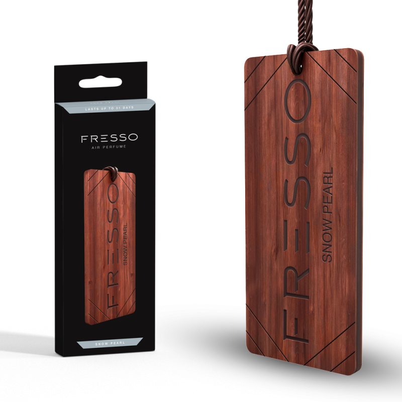 Fresso Snow Pearl – drewniana zawieszka zapachowa
