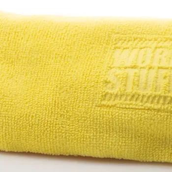 Work Stuff Gentleman Basic Yellow – delikatna mikrofibra bez obszycia, 40x40cm, 350gsm Work Stuff Gentleman Basic Yellow – delikatna mikrofibra bez obszycia, 40x40cm, 350gsm