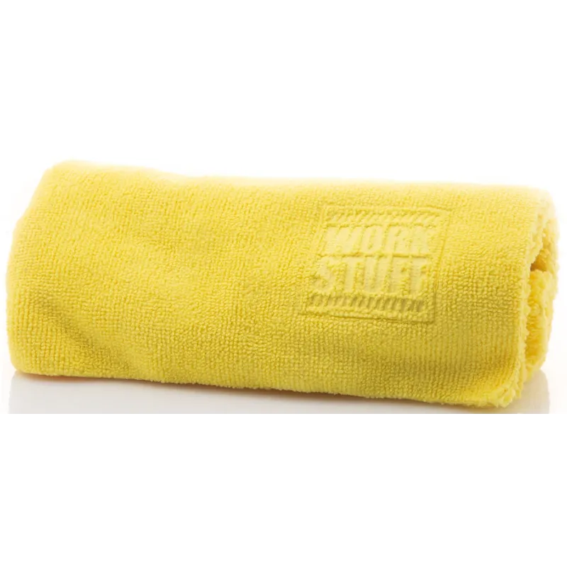 Work Stuff Gentleman Basic Yellow – delikatna mikrofibra bez obszycia, 40x40cm, 350gsm Work Stuff Gentleman Basic Yellow – delikatna mikrofibra bez obszycia, 40x40cm, 350gsm