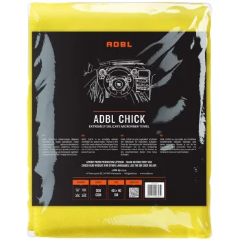ADBL Chick – delikatna mikrofibra do zadań specjalnych, 40x40cm, 300gsm ADBL Chick – delikatna mikrofibra do zadań specjalnych, 40x40cm, 300gsm