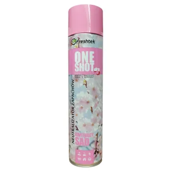 Freshtek One Shot Kwitnący Sad – odświeżacz powietrza, przyjemny zapach 600ml Freshtek One Shot Kwitnący Sad – odświeżacz powietrza, przyjemny zapach 600ml