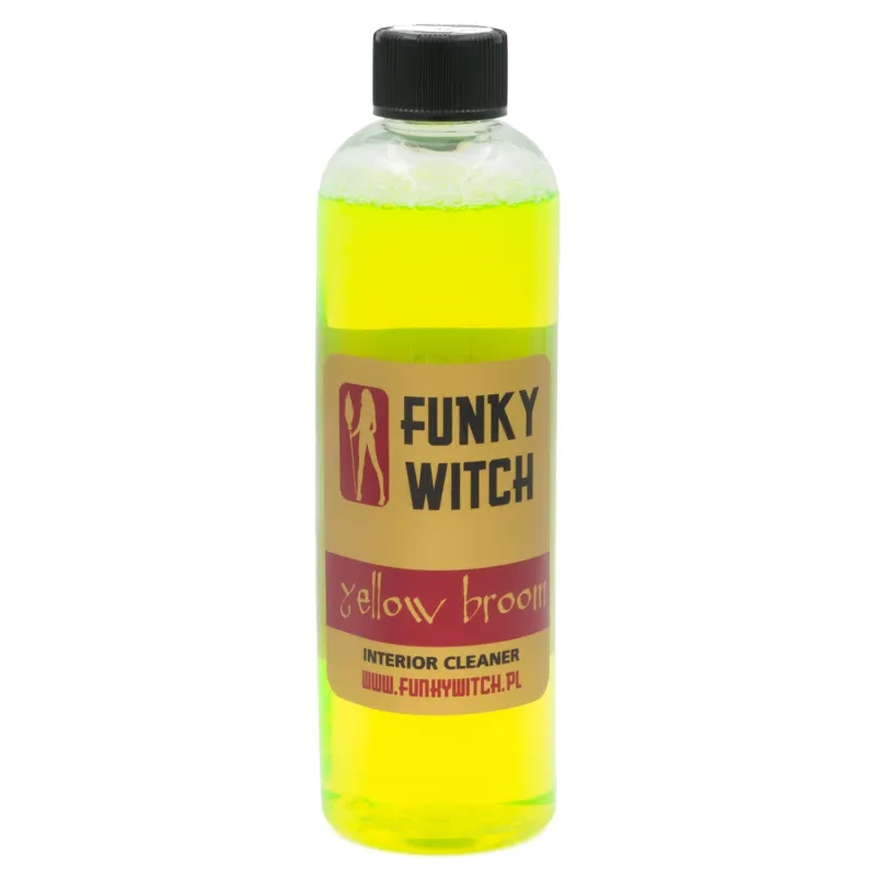 FUNKY WITCH Yellow Broom - Preparat do czyszczenia wnętrza samochodu 500ml FUNKY WITCH Yellow Broom - Preparat do czyszczenia wnętrza samochodu 500ml