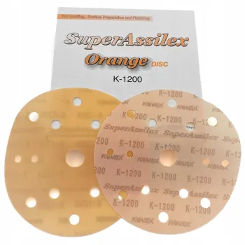 KOVAX Assilex Orange - Krążki ścierne na rzep K1200 75mm KOVAX Assilex Orange - Krążki ścierne na rzep K1200 75mm
