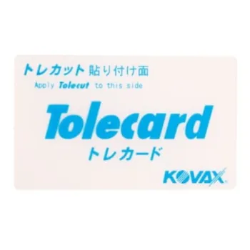 KOVAX Tolecard - Elastyczna podkładka do samoprzylepnego papieru ściernego 66x110mm KOVAX Tolecard - Elastyczna podkładka do samoprzylepnego papieru ściernego 66x110mm