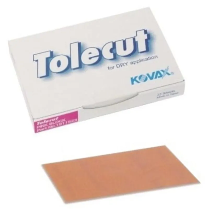 KOVAX Tolecut Pink - Samoprzylepny materiał ścierny 29x35mm 1/8 CUT K1500 KOVAX Tolecut Pink - Samoprzylepny materiał ścierny 29x35mm 1/8 CUT K1500