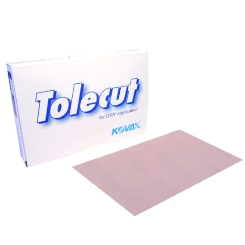 KOVAX Tolecut Pink samoprzylepny papier ścierny 70x114mm K1500 KOVAX Tolecut Pink samoprzylepny papier ścierny 70x114mm K1500