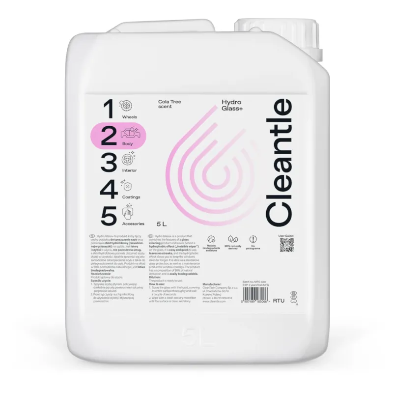Cleantle Hydro Glass+ 5L Cleantle Hydro Glass+ 5L
