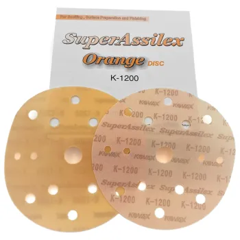 KOVAX Assilex Orange K1200 tar. rzep o152mm 15 otw. KOVAX Assilex Orange K1200 tar. rzep o152mm 15 otw.