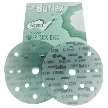 KOVAX Buflex Dry tar. rzep o152mm 15 otw. (Green) K2000 KOVAX Buflex Dry tar. rzep o152mm 15 otw. (Green) K2000