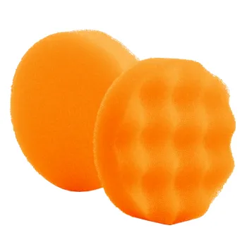 Lake Country Orange Mini Heavy Polishing Waffle Pro 89mm Lake Country Orange Mini Heavy Polishing Waffle Pro 89mm