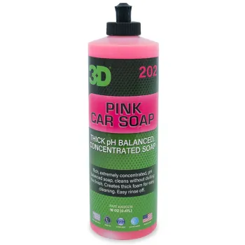 3D Pink Car Soap 473ml