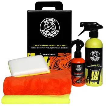 Blend Brothers Leather SET Hard - Zestaw do gruntownego czyszczenia i regeneracji skóry