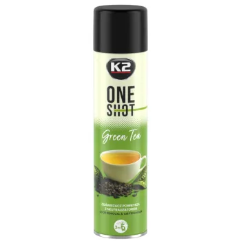 K2 One Shot Green Tea - Odświeżacz powietrza z neutralizatorem 600ml