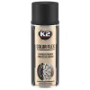 K2 Color Flex - Guma do sprayu, czarny mat 400ml