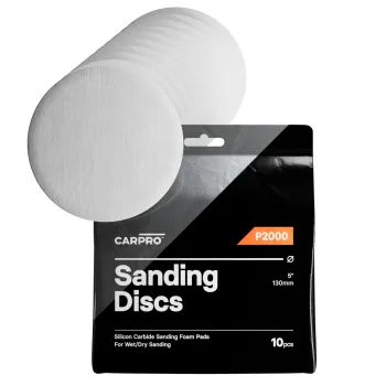 CARPRO Sanding disc - Krążki do szlifowania z węglikiem krzemu 127mm 2000p 10pcs CARPRO Sanding disc - Krążki do szlifowania z węglikiem krzemu 127mm 2000p 10pcs