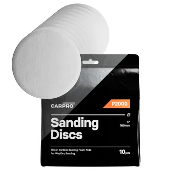 CARPRO Sanding disc - Krążki do szlifowania z węglikiem krzemu 152mm 2000p 10pcs CARPRO Sanding disc - Krążki do szlifowania z węglikiem krzemu 152mm 2000p 10pcs