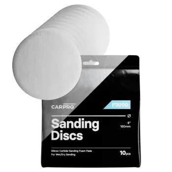CARPRO Sanding disc - Krążki do szlifowania z węglikiem krzemu 152mm 3000p 10pcs CARPRO Sanding disc - Krążki do szlifowania z węglikiem krzemu 152mm 3000p 10pcs