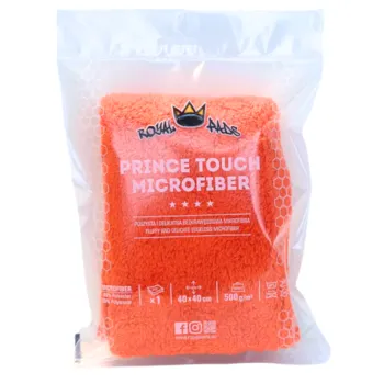 Royal Prince Touch Microfiber Orange - Delikatna bezkrawędziowa mikrofibra 500gsm 40x40cm Royal Prince Touch Microfiber Orange - Delikatna bezkrawędziowa mikrofibra 500gsm 40x40cm