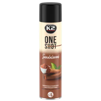 K2 One Shot Sandalwood - Odświeżacz powietrza z neutralizatorem 600ml