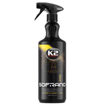 K2 Sofrano PRO Leather Cleaner - Środek do pielęgnacji i czyszczenia skóry naturalnej 1L